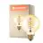 Ledvance Vintage 1906 LED E27 Globe Dorée 7W 600lm - 822 Blanc Très Chaud | Dimmable - Équivalent 48W