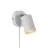 Nordlux Explore Applique Murale Métal et Ceramic Blanc | Convient pour GU10