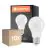 Multipack 10x Ledvance Classic LED E27 Poire Dépolie 4.9W 470lm - 827 Blanc Très Chaud | Équivalent 40W