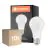 Multipack 10x Ledvance Classic LED E27 Poire Dépolie 8.5W 806lm - 827 Blanc Très Chaud | Équivalent 60W