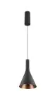SLV Lalu Aluminium Noir 9.5W 600lm - 927-930 CCT | Meilleur Rendu Des Couleurs - Dimmable 