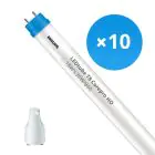 Multipack 10x Philips Tube LED T8 CorePro (EM/Direct 230V) High Output 18W 2000lm - 840 Blanc Froid | 120cm - Équivalent 36W