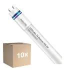 Multipack 10x Philips Tube LED T8 MASTER (HF) High Output 8W 1050lm - 865 Lumière du Jour| 60cm - Équivalent 18W