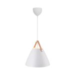 DFTP by Nordlux Pendelarmatuur Strap 36 Wit - Metaal | E27 Max 40W
