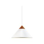 DFTP by Nordlux Kinto Pendelarmatuur Metaal en Hout Wit | 420mm - Geschikt voor E27