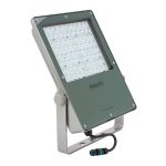 Philips LED Floodlight Coreline BVP130 Grijs 141W 21000lm 52x102D - 740 Koel Wit | IP66 - Asymmetrisch