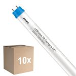 Voordeelpak 10x Philips LED Buis T8 CorePro (EM/Mains) High Output 24W 2500lm - 830 Warm Wit | 150cm - Vervangt 58W