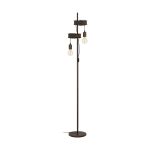 Eglo Vloerlamp Townshend 4 Staal Bruin Zwart | IP20 - Geschikt voor 2x E27 