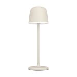 Eglo Tafellamp Mannera Aluminium Sanded 2W 200lm - 830 Warm Wit | IP54 - Touch Dimbaar - USB-C