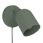 Eglo Wandlamp Tilston Staal Groen | Geschikt voor E14