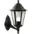 Nordlux Cardiff Up Wandlamp Aluminium Zwart | Geschikt voor 1x E27