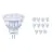Multipack 12x Philips Corepro LED Spot GU4 MR11 2.3W 184lm 36D - 827 Zeer Warm Wit | Vervangt 20W