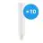 Multipack 10x Ledvance Dulux-D LED 9W - 830 Warm Wit | 2-Pin - Vervangt 26W