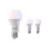Multipack 3x Calex Smart Tuya Wifi E27 Peer 8.5W 806lm - 822-840 Afstembaar Wit | RGBW - Dimbaar - Vervangt 60W