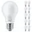 Multipack 10x Philips Corepro LED Lamp E27 Peer Mat 7W 806lm - 827 Zeer Warm Wit | Vervangt 60W