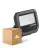 Multipack 4x Ledvance LED Floodlight Aluminium Zwart 8W 1100lm 100D - 830 Warm Wit | IP66 - Symmetrisch
