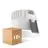 Multipack 10x Ledvance LED Spot Donkerlight Aluminium Wit 8W 680lm 36D - 930 Warm Wit | Zaagmaat 68mm - IP44 - Beste Kleurweergave - Dimbaar