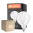 Multipack 6x Ledvance Classic LED E27 Globe Filament Mat 7.5W 1055lm - 827 Zeer Warm Wit | Dimbaar - Vervangt 75W