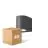 Voordeelpak 4x D'Lite Wandlamp Vossem Aluminium Zwart| IP54 - Geschikt Voor 1x GU10