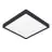 Eglo Plafondlamp Fueva 6 Kunststof Zwart 13W 2100lm - 827-840-865 CCT