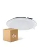 Voordeelpak 6x LED Downlight Pan 18W 1440lm 840 Koel Wit | 177mm - Zaagmaat 150mm