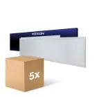 Voordeelpak 5x Noxion LED Paneel Ecowhite V4.0 28W 3400lm - 840 Koel Wit | 120x30cm - Philips driver