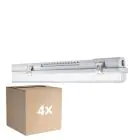 Multipack 4x Ledvance LED Vochtbestendig Behuizing MT Gen 3 IP65 | Geschikt voor 1x120cm LED Buis