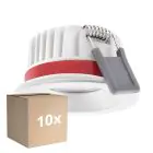 Multipack 10x Ledvance LED Spot Fire Rated Aluminium Wit 8W 680lm 36D - 930 Warm Wit | Zaagmaat 68mm - IP65 - Beste Kleurweergave - Dimbaar